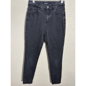 Enjean Jeans Size 9 Black Denim High-Waisted Skinny